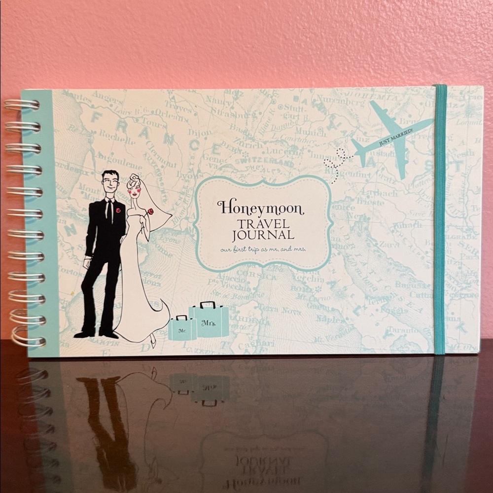 Mindy Weiss Honeymoon Travel Journal Wedding Keepsake Scrapbook Planner *SALE*
